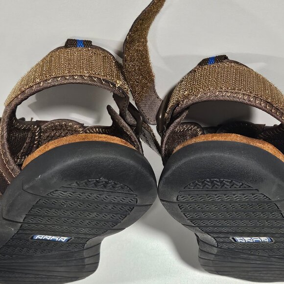 Nunn Bush Brown Fisherman Sandals Men’s 11W Memory Foam Comfort - Picture 12 of 12